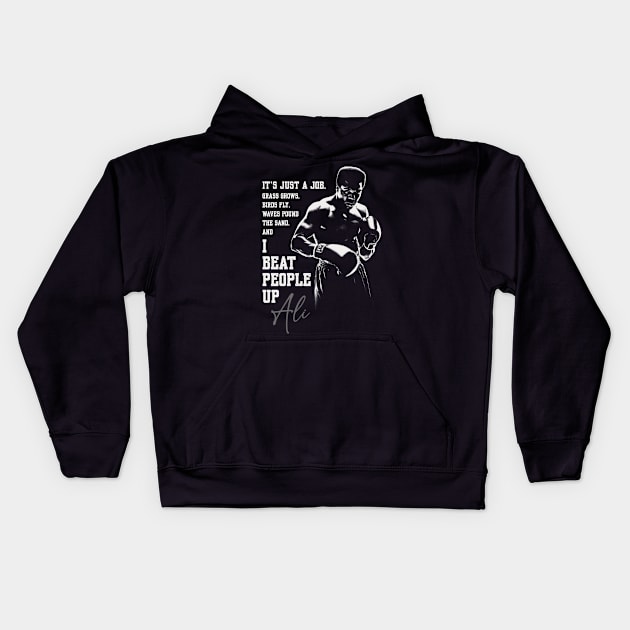 It's just a job Kids Hoodie by BAJAJU